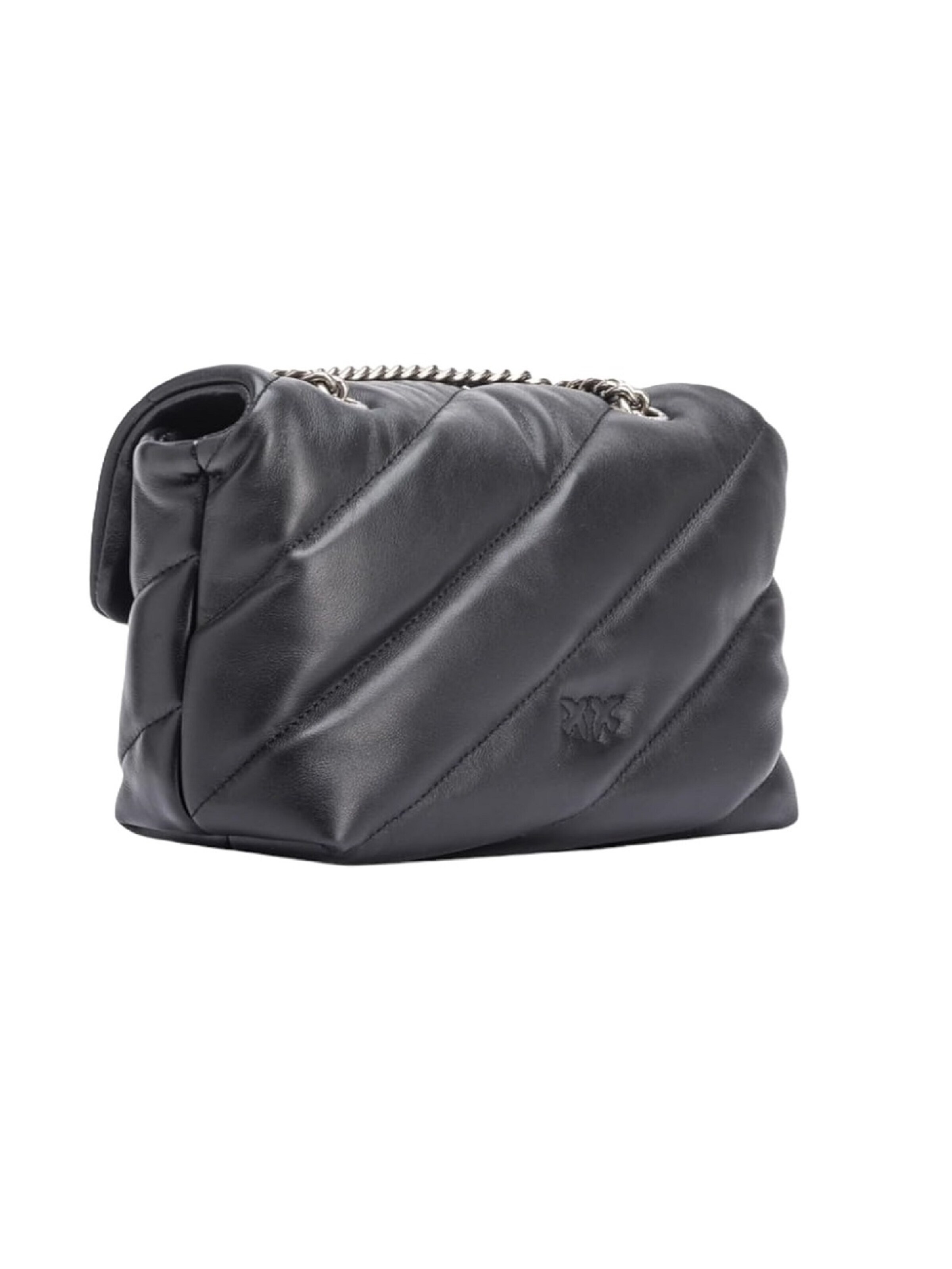 Borsa a spalla '100039 A0F2' di PINKO in nero