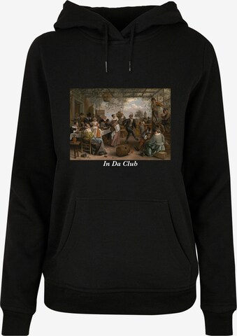 Mister Tee Sweatshirt 'Club New' in Zwart: voorkant