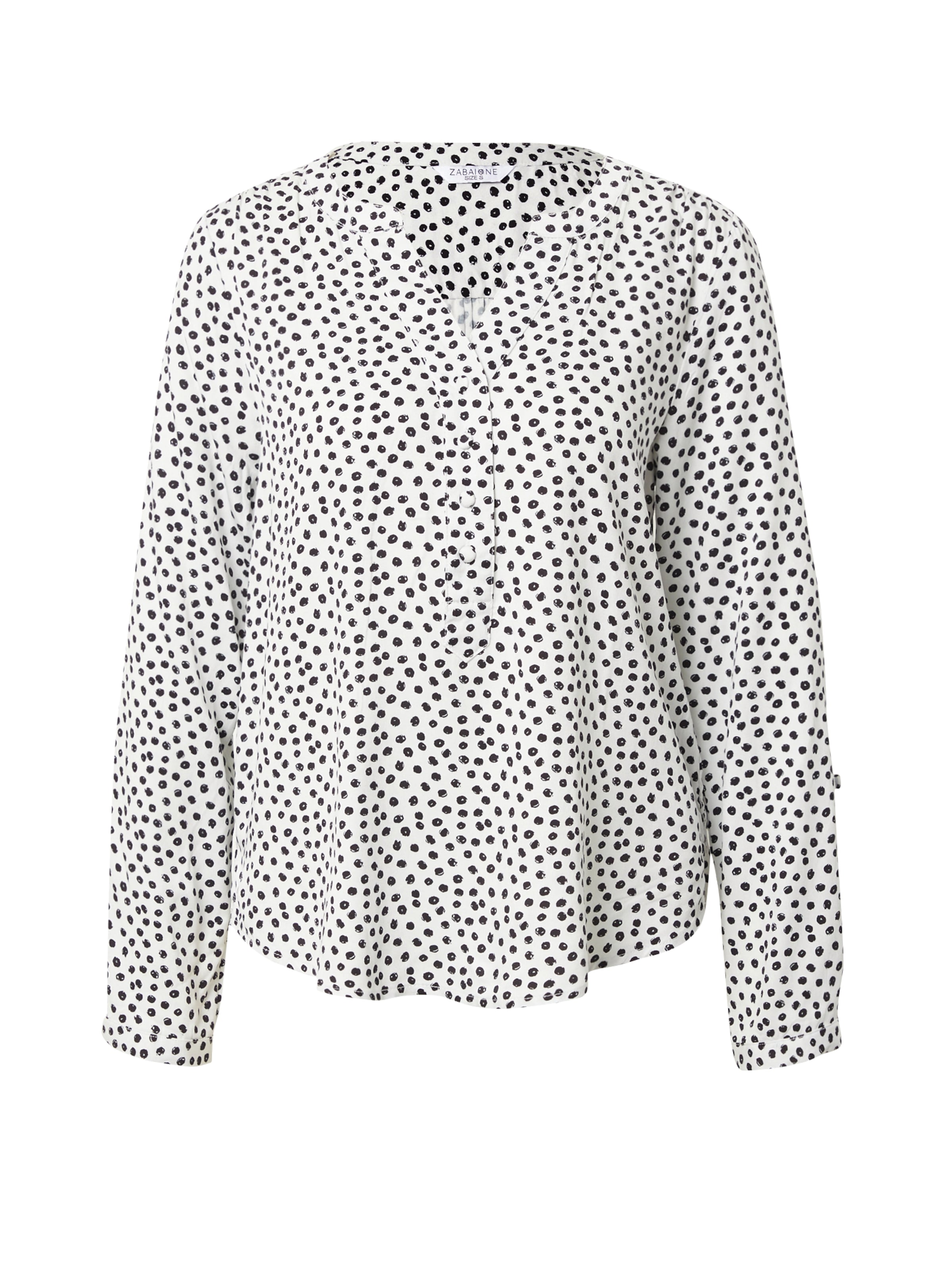 ZABAIONE Bluse 'Annabelle' i hvid: forside