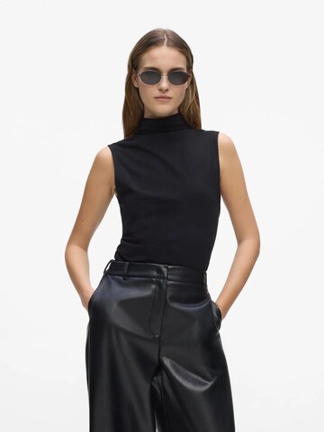 Karl Lagerfeld - Top em preto: frente