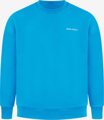Smilodox Sweatshirt in Blue: front