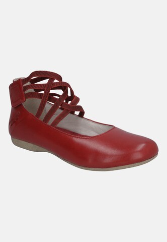 JOSEF SEIBEL Riemchenballerina 'Fiona 75' in Rot