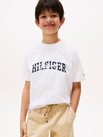Maglietta di TOMMY HILFIGER in bianco: frontale