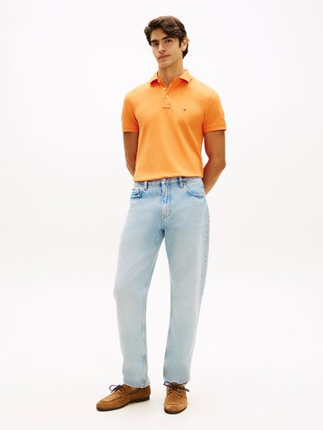TOMMY HILFIGER Shirt 'CORE 1985 SLIM POLO' in Orange