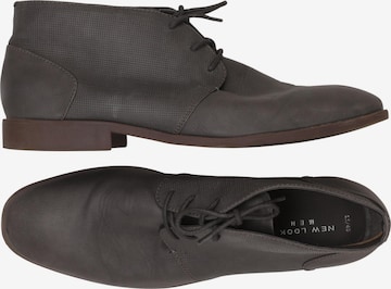 NEW LOOK Halbschuh 45,5 in Grau: Vorderseite