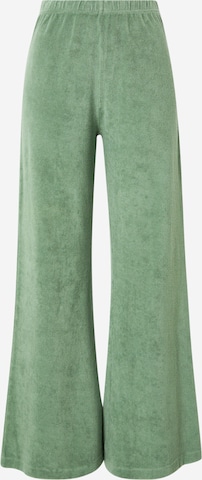 Ragdoll LA Wide leg Broek in Groen: voorkant