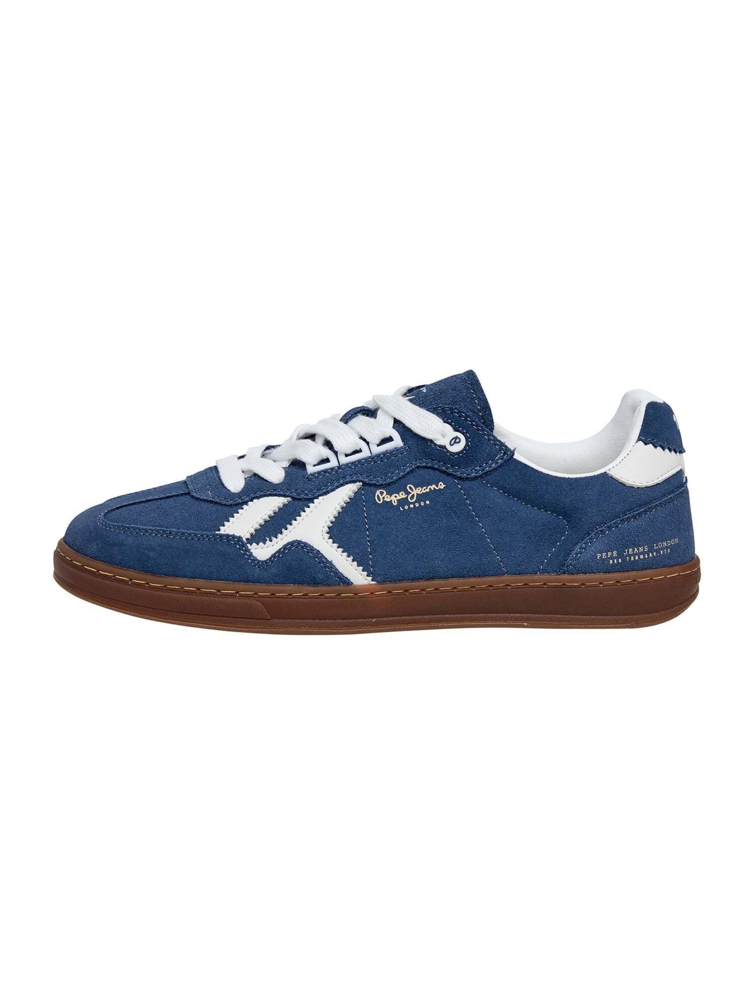 Pepe Jeans Sneakers 'BALL RETRO' in Blue: front