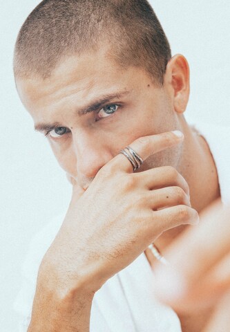 Haze&Glory Ring in Silver: front