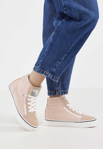 BRITISH KNIGHTS Sneaker high 'MACK' i pink