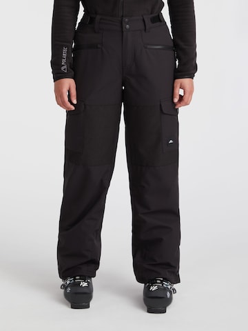 O'NEILL - Loosefit Pantalón de montaña en negro: frente