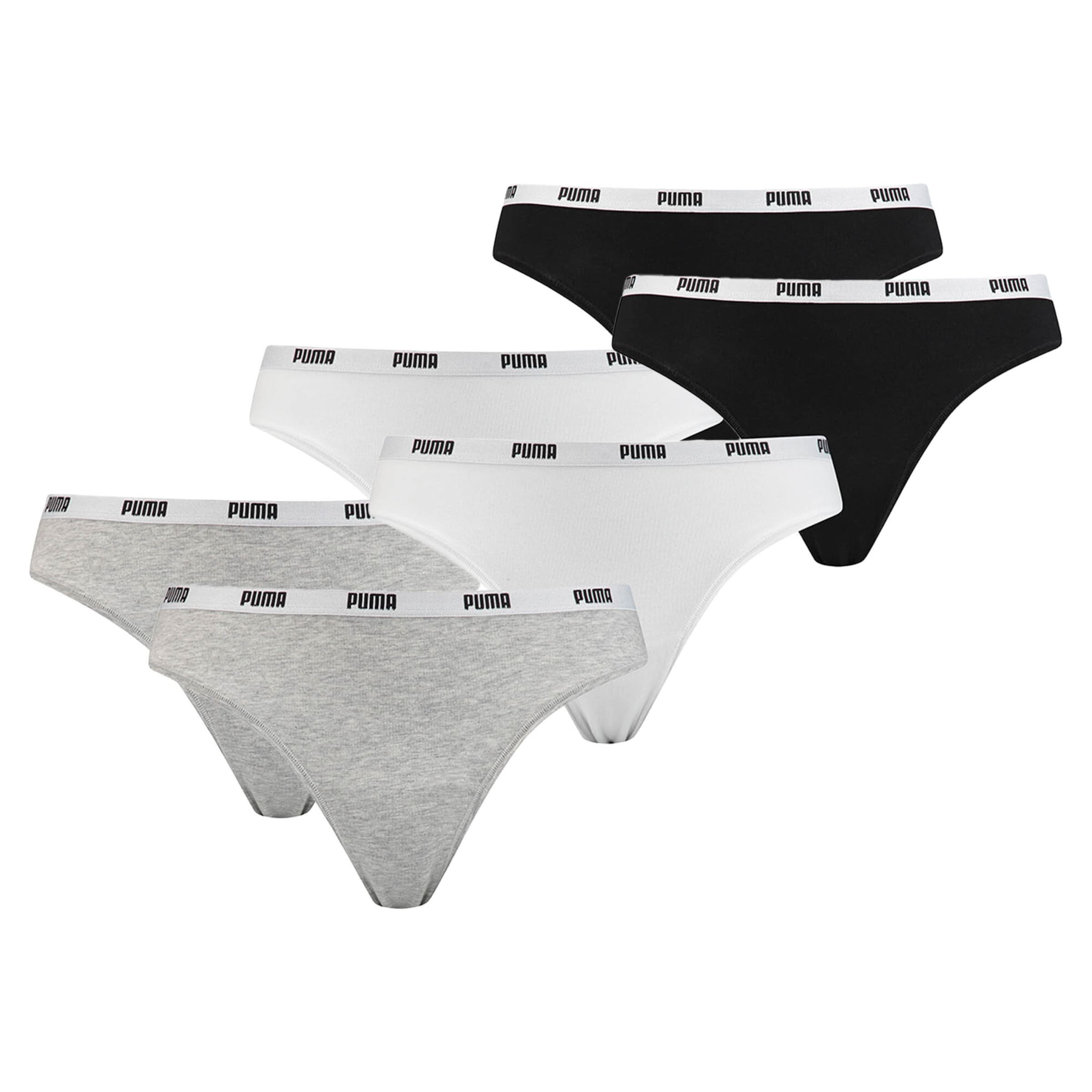 PUMA String in grau / schwarz / weiß, Produktansicht