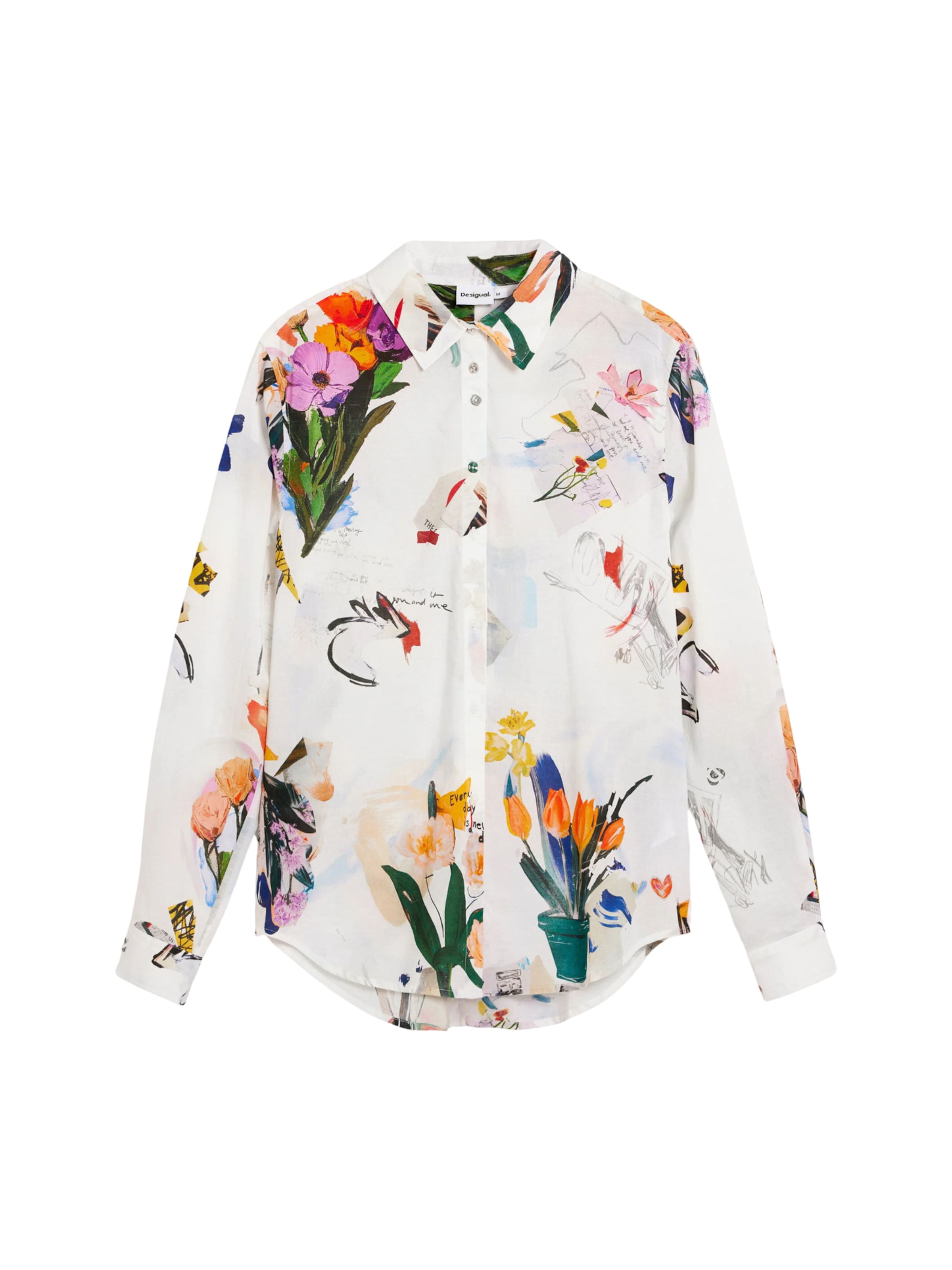 Camicia da donna '26SWCW21' di Desigual in bianco: frontale