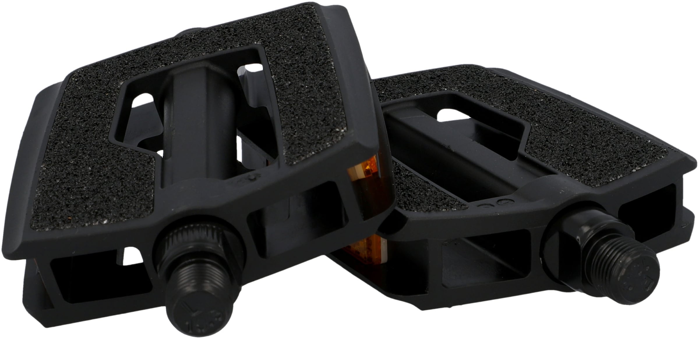 FISCHER Fahrräder Fahrradpedale in Schwarz: Vorderseite