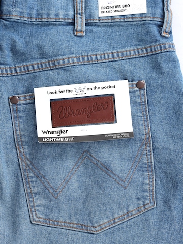 WRANGLER Lużny krój Jeansy 'RELAXED FRONTIER' w kolorze niebieski