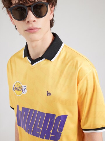 NEW ERA - Camisa 'Nba Loslak' em amarelo