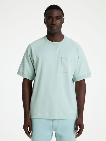 T-Shirt 'Parker Scuba' CHASIN' en bleu : devant