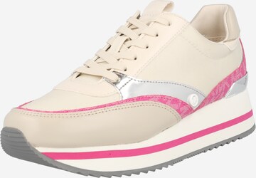 MICHAEL Michael Kors Platform trainers 'MARIAH' in Pink: front