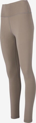 Athlecia Skinny Sportbroek 'Gaby' in Beige