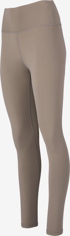 Athlecia Skinny Workout Pants 'Gaby' in Beige