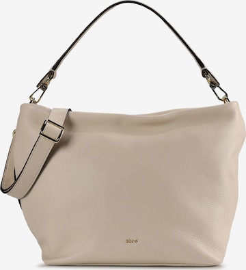 Borsa a spalla 'Ebony' di ABRO in beige: frontale
