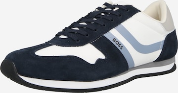 BOSS Sneakers laag 'Levon' in Blauw: voorkant
