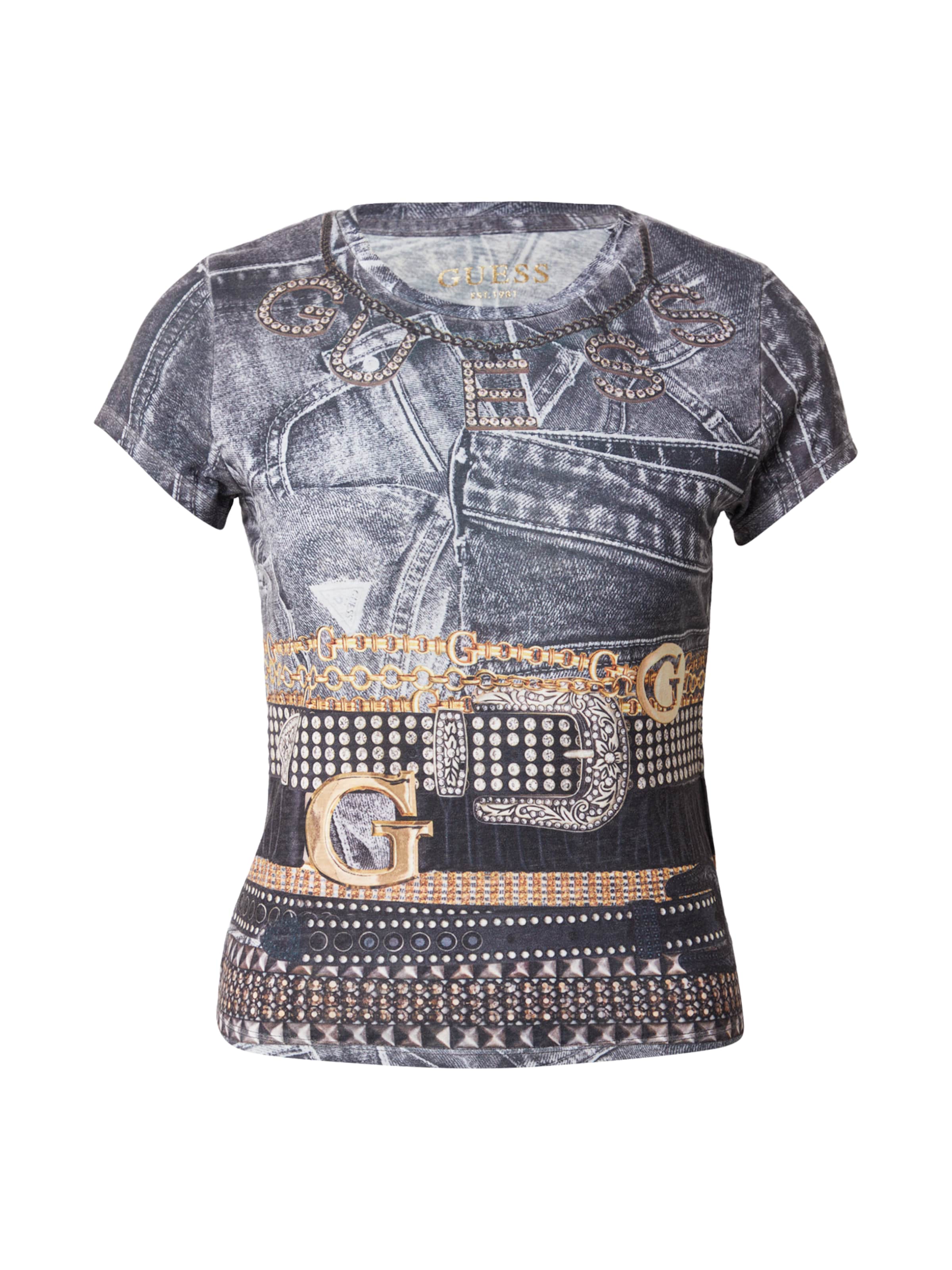 GUESS Shirt in Black: front