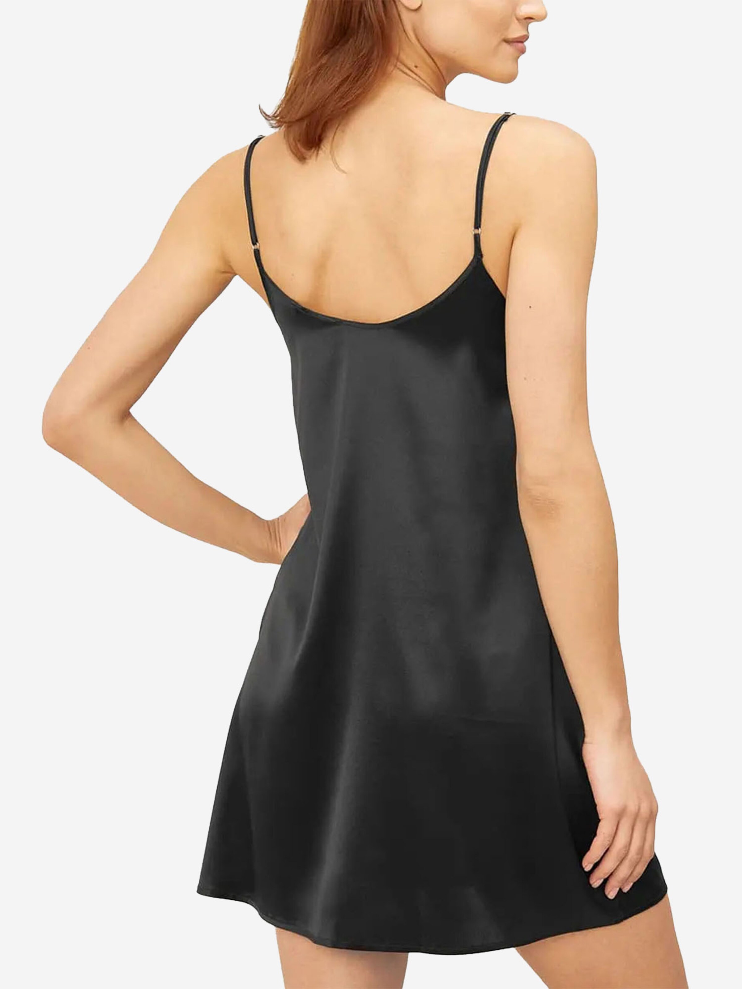FÉRAUD PARIS Nightgown ' Silk ' in Black
