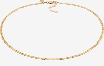 ELLI PREMIUM Halskette Basic Kette, Choker in Gold: front