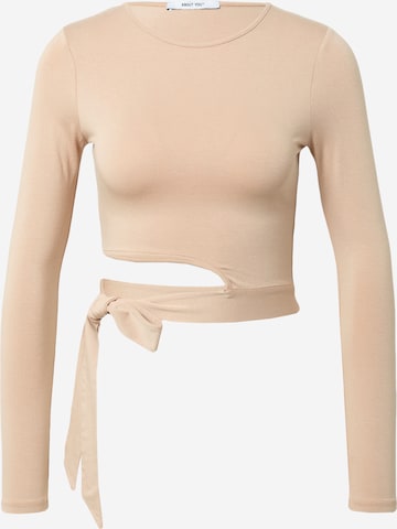 ABOUT YOU Shirt 'Erin' in Beige: front