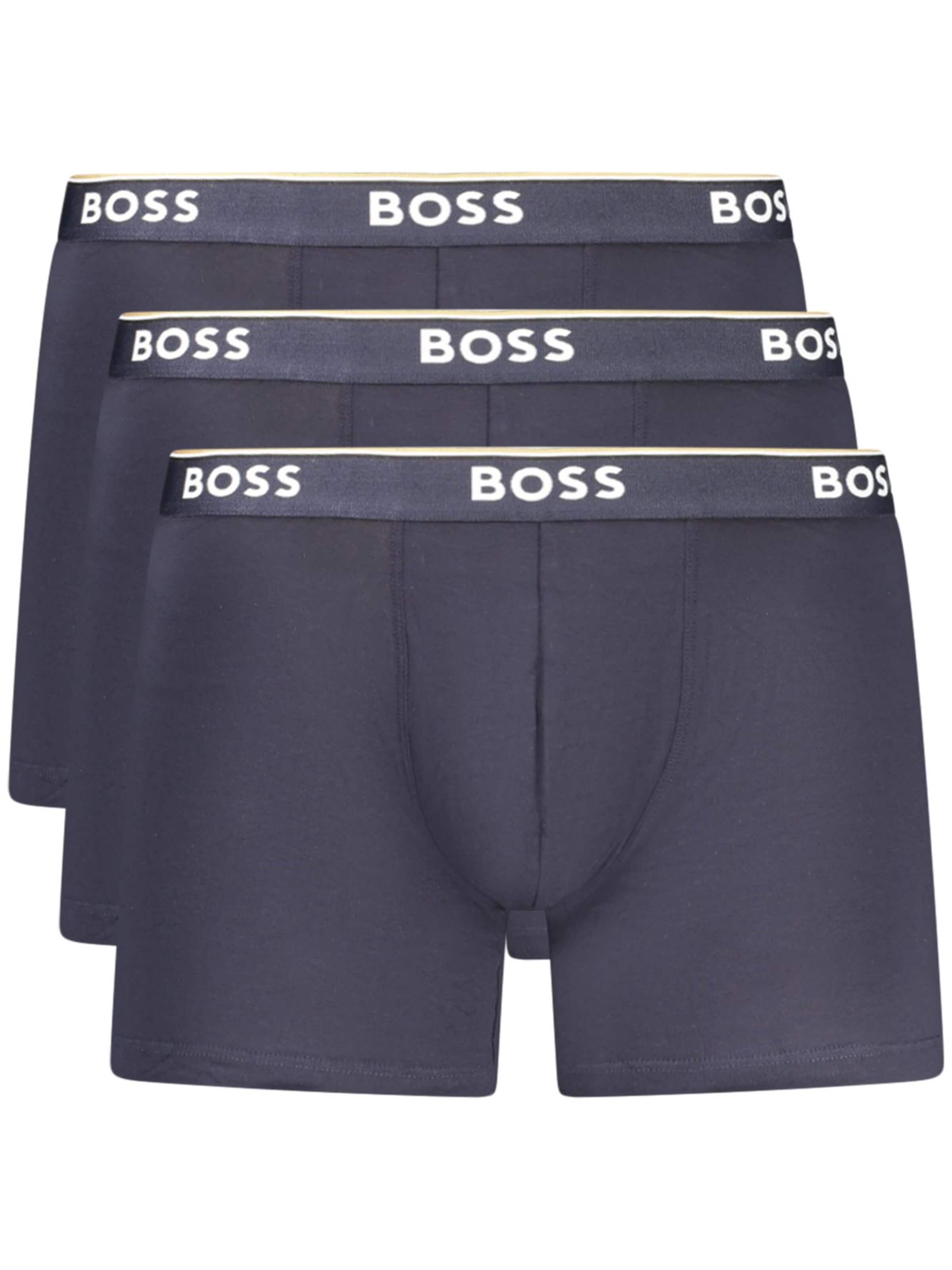 Boxers 'BOXER BOSS ALBASTRU PENTRU BĂRBAȚI' HUGO BOSS en gris : devant