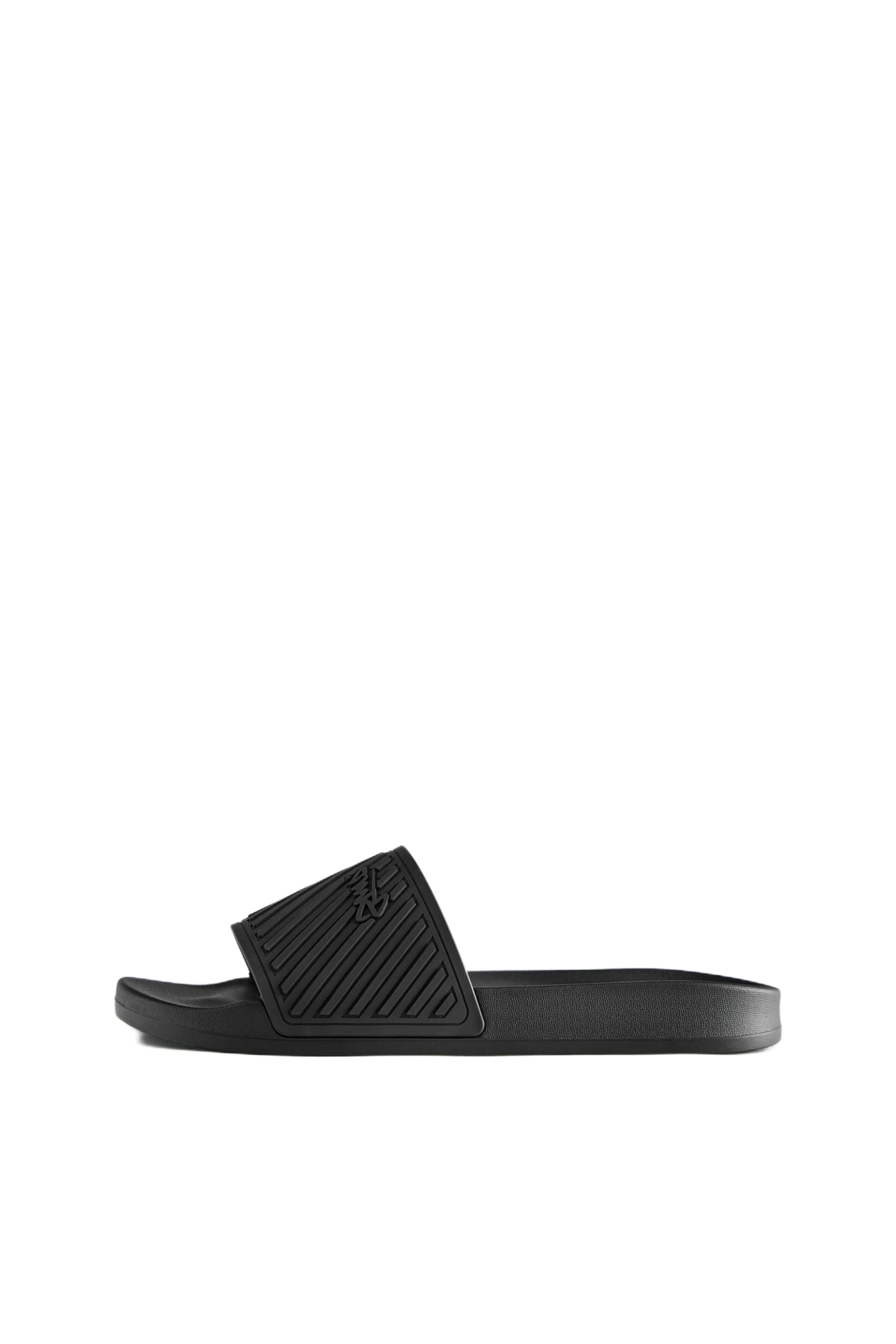 Pull&Bear Pantolette in Schwarz