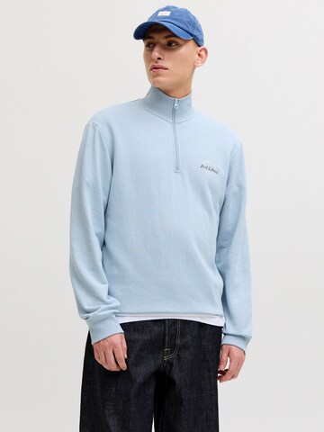 Felpa 'JJBRANDON' di JACK & JONES in blu: frontale