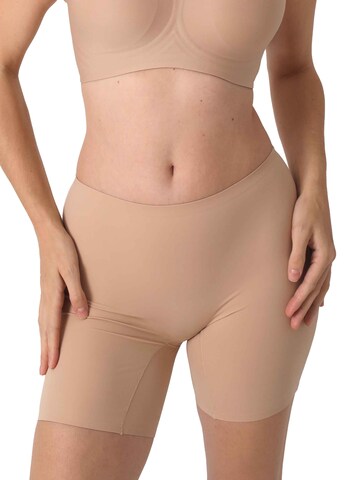 sassa Lange Unterhose 'bonded micro'‌‌‌‌ in Beige