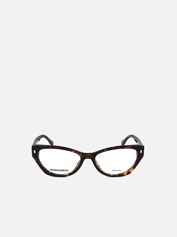 DSQUARED2 Zonnebril 'Dsquared2 D2 0043 Havana 54/17/145 WOMAN Eyewear Frame' in Bruin