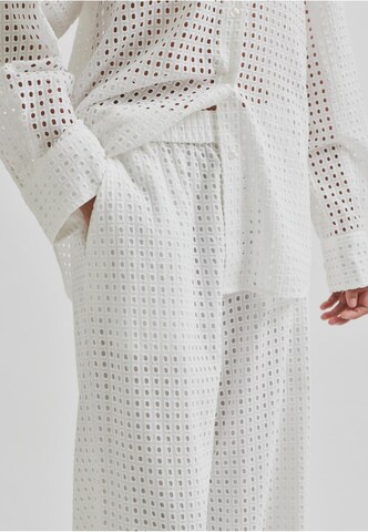 Loosefit Pantaloni 'Villa' di SECOND FEMALE in bianco