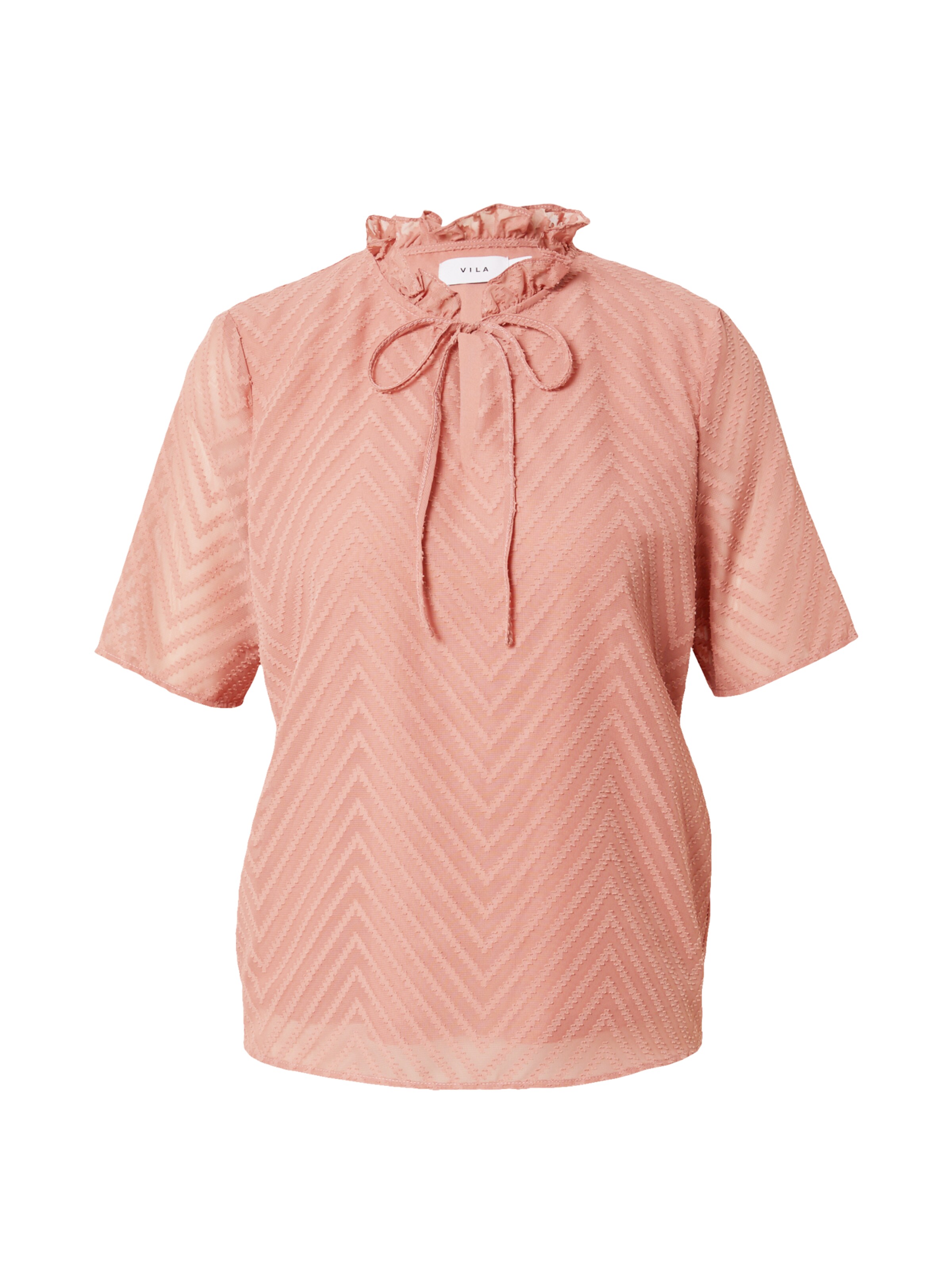 VILA Блузка 'Michelle' в Ярко-розовый: спереди