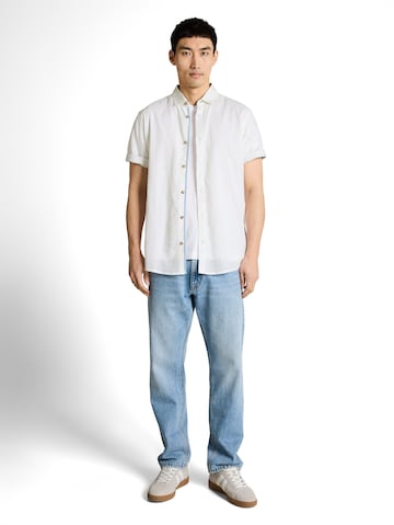 TOM TAILOR Regular Fit Hemd in Weiß