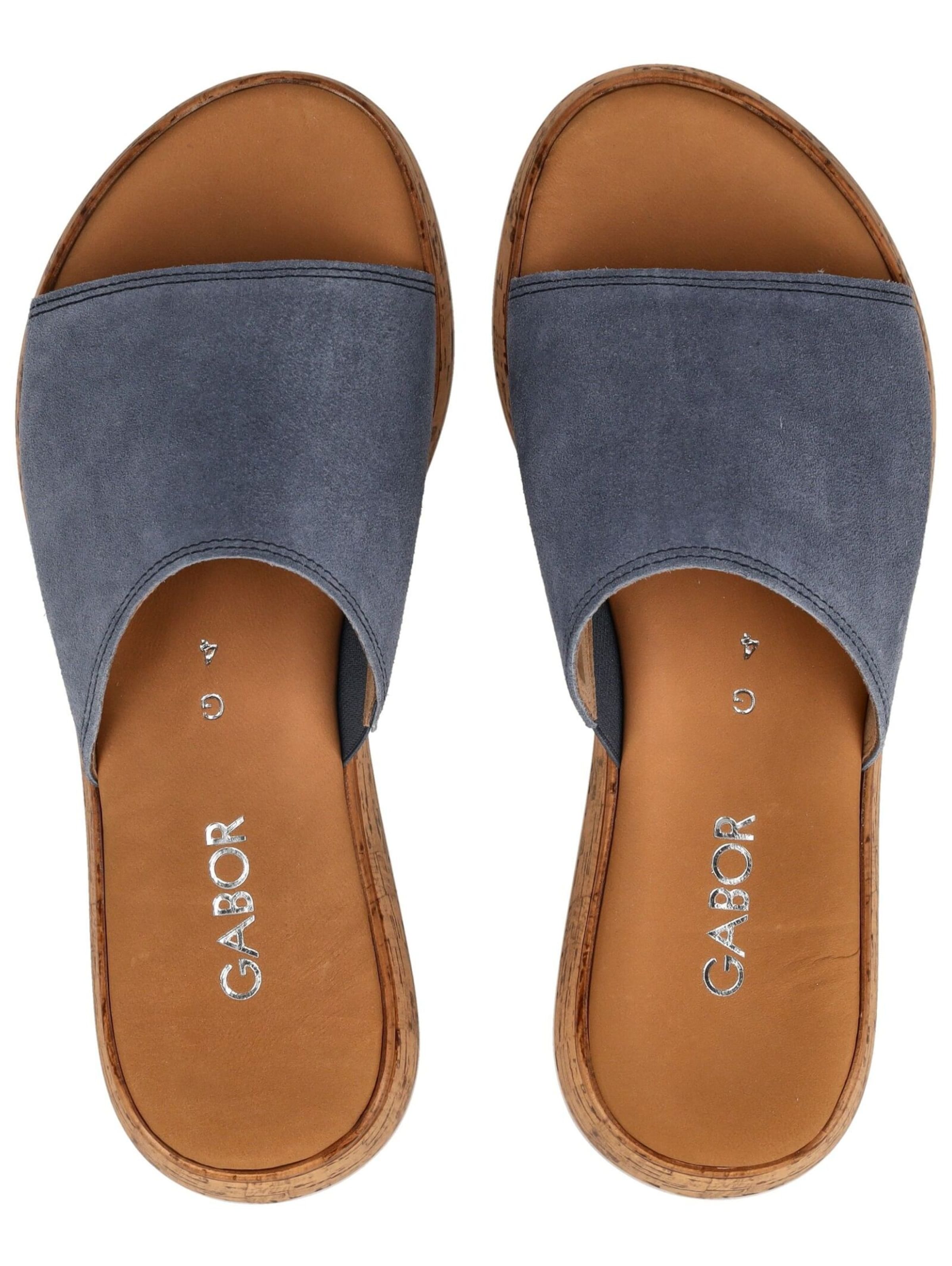 Zoccoletto di GABOR in blu