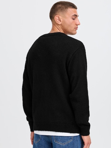 !Solid Knit Cardigan 'Hamed' in Black