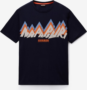 NAPAPIJRI Koszulka 'S-Fiemme' w kolorze niebieski: przód