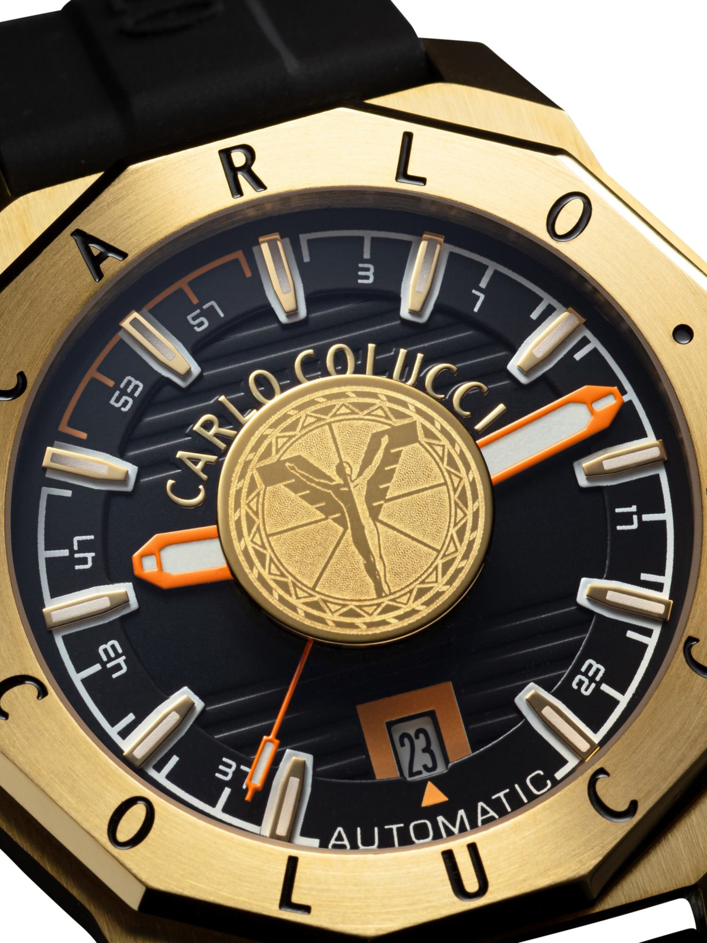 Carlo Colucci Analog watch ' Drabbe ' in Black