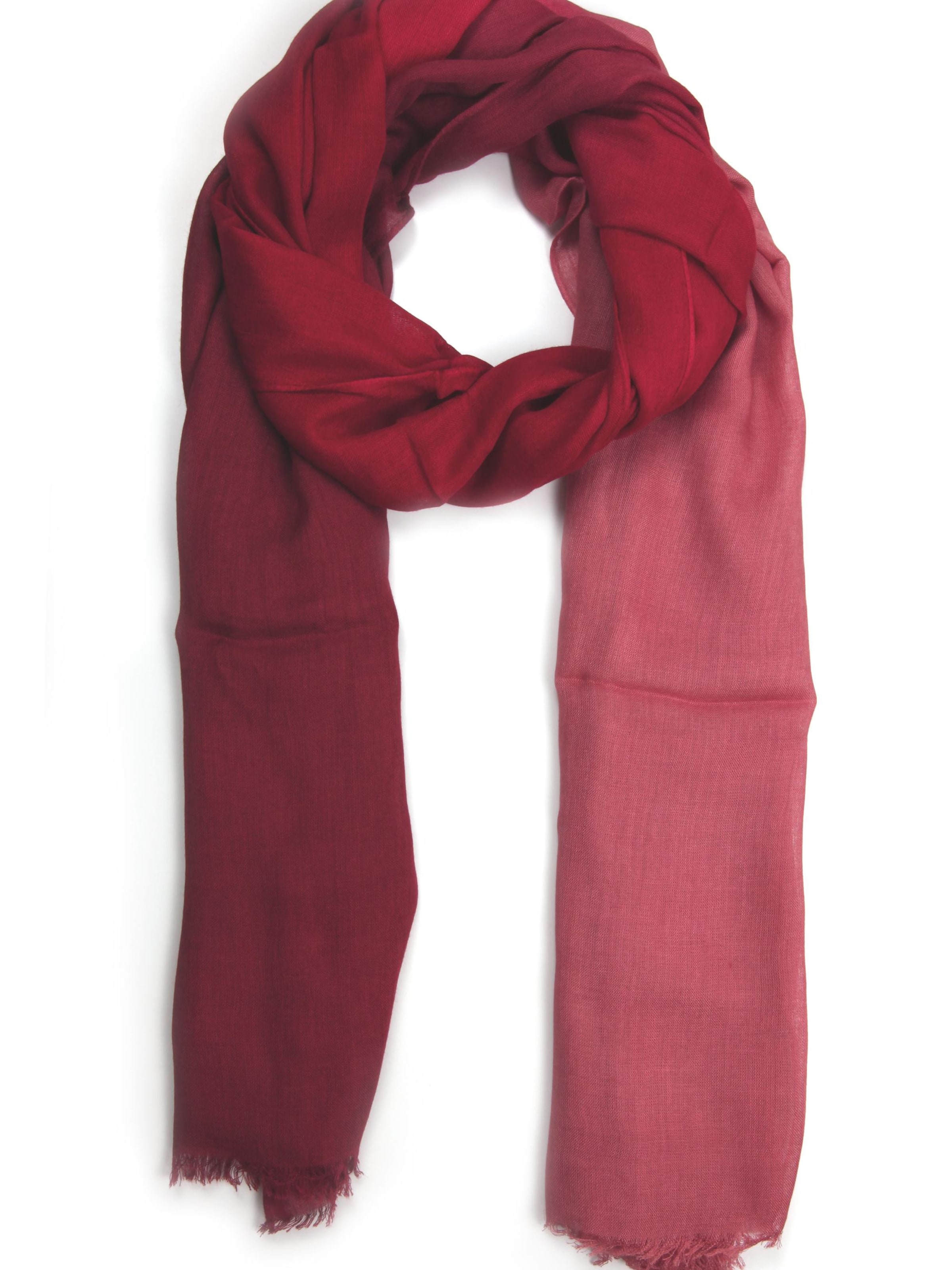 COLLEZIONE ALESSANDRO Scarf 'Danai' in Red: front