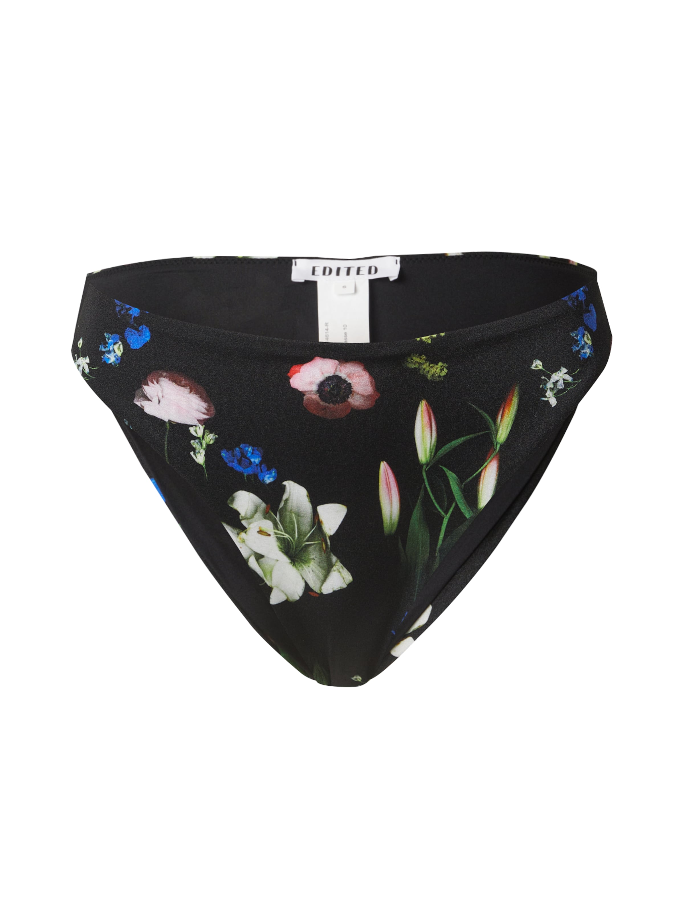 EDITED Долнище на бански тип бикини 'Ike' в черно: отпред