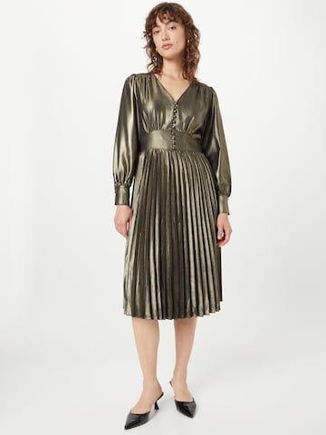 Suncoo Shirt Dress 'CEYLAN' in Gold: front