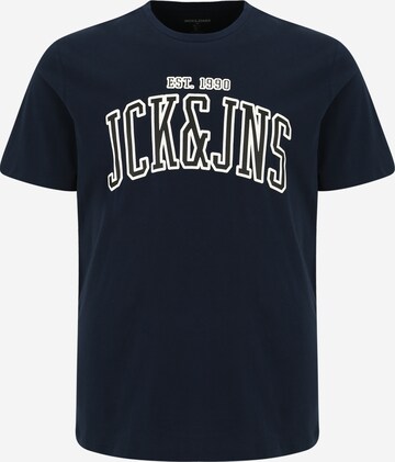 Tricou 'CEMB' de la Jack & Jones Plus pe albastru: față