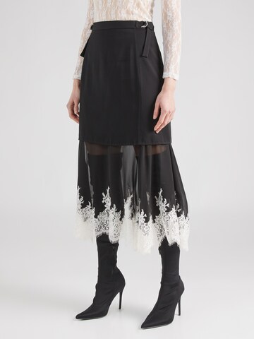 3.1 Phillip Lim Rok 'CADY' in Zwart: voorkant