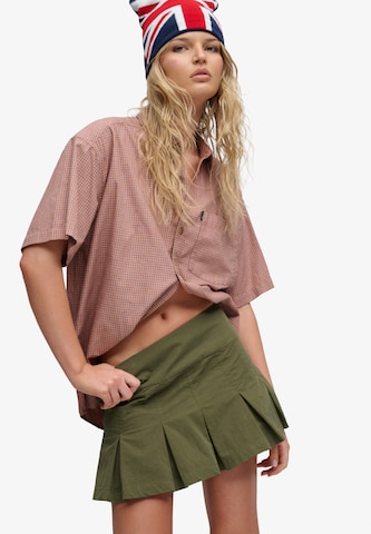 Jupe 'Bench x Superdry & Co' BENCH en vert