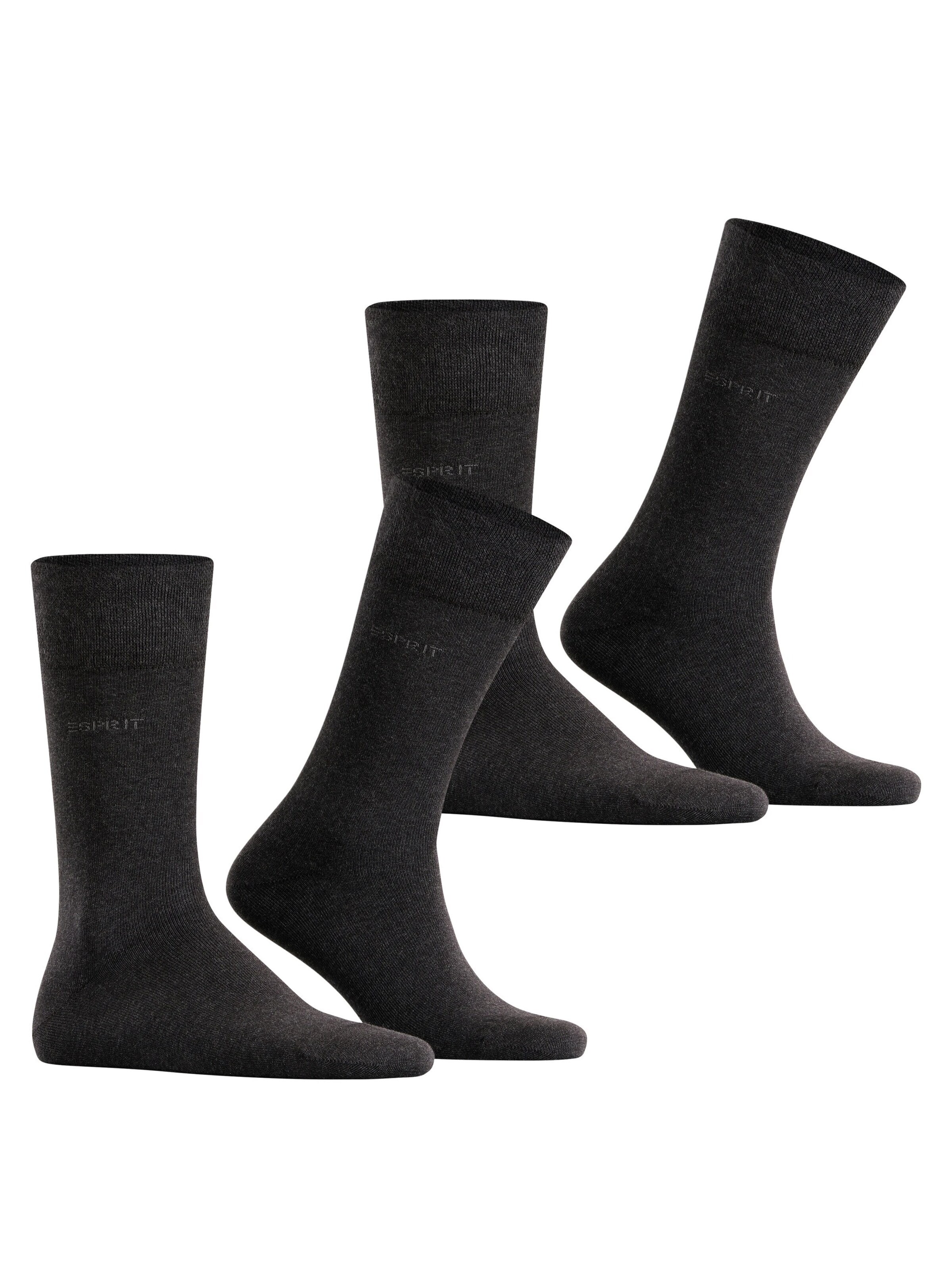 ESPRIT Socks 'Basic Easy 2-Pack' in Grey