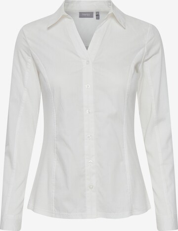 Fransa Blouse 'Pastin' in White: front