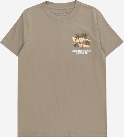 Maglietta Abercrombie & Fitch di colore cachi / oliva / albicocca / bianco, Visualizzazione prodotti